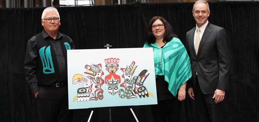 BC Ferries reveals indigenous artwork on Northern Sea Wolf