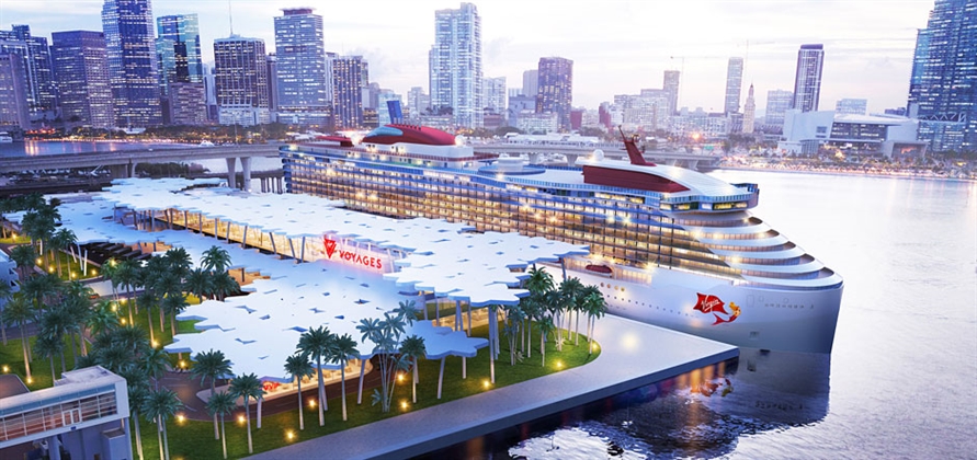 Virgin Voyages to build a dedicated cruise terminal at PortMiami