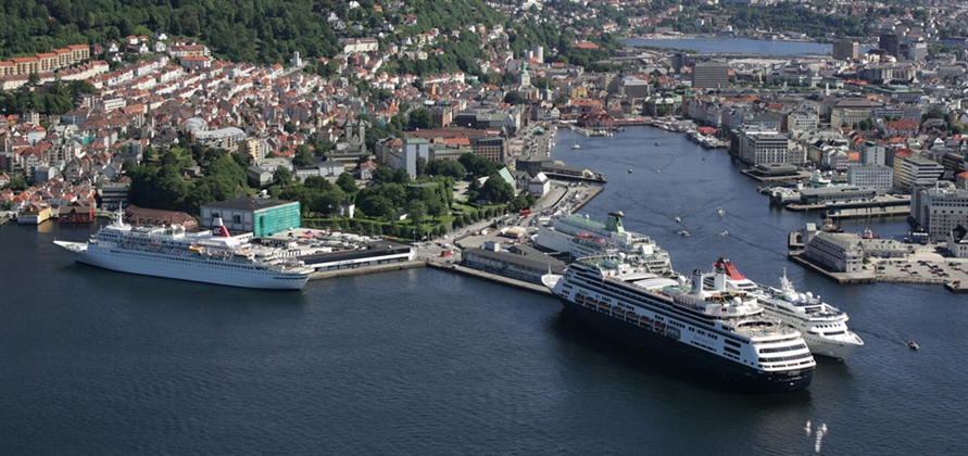 Bergen secures funding for first shore power facility for cruise ships