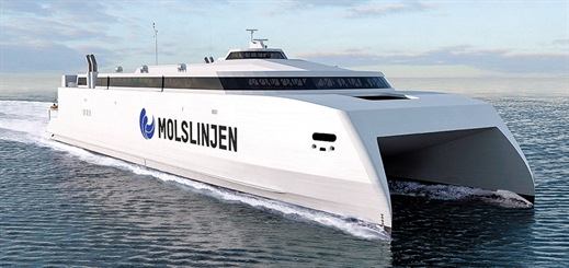 Why do aluminium ferries have to go fast?