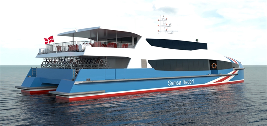 Incat Crowther designs new Samso Rederi ferry