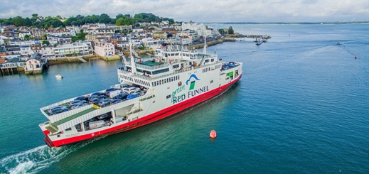 Red Funnel reduces plastics, waste and energy consumption