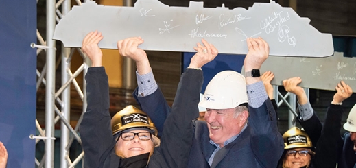 Celebrity Cruises cuts first steel for Celebrity Beyond