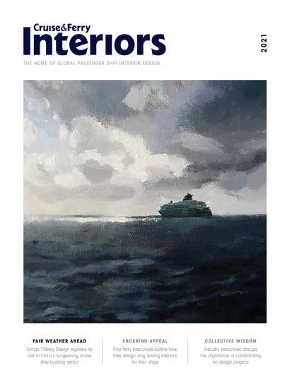 Cruise & Ferry Interiors magazine 2021 front cover