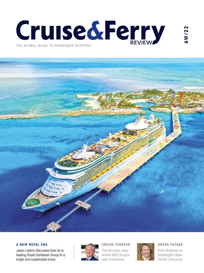 Cruise & Ferry Magazine Autumn/Winter 2022 Front Cover