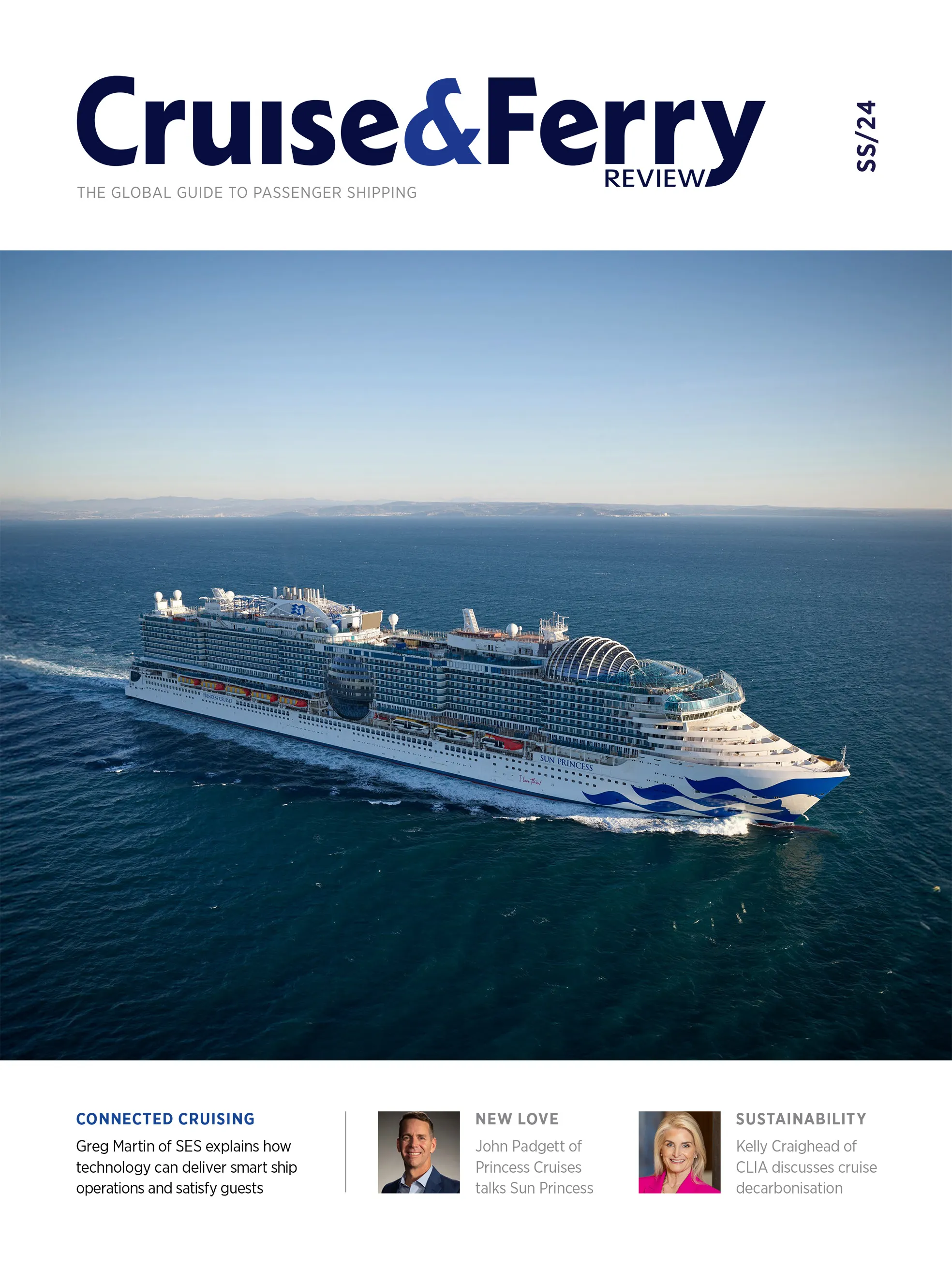 Cruise & Ferry Magazine Spring/Summer 2024 Front Cover