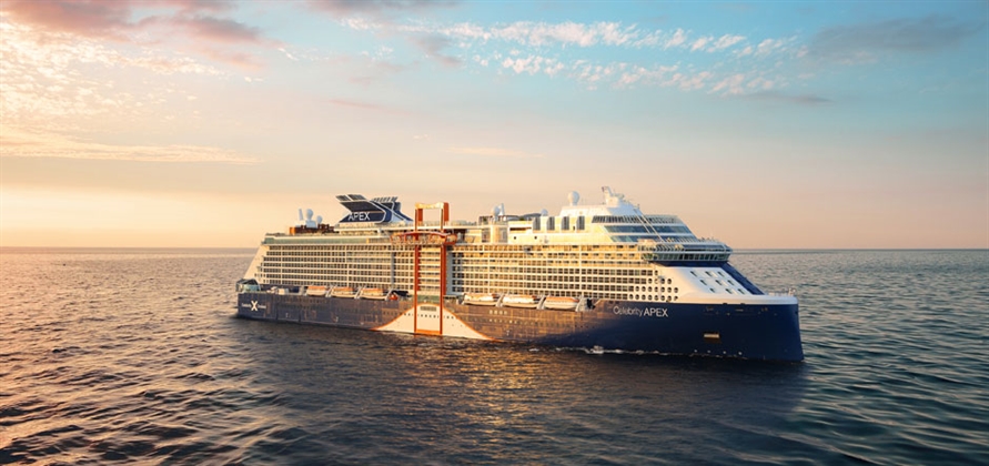 Celebrity Cruises takes virtual delivery of Celebrity Apex