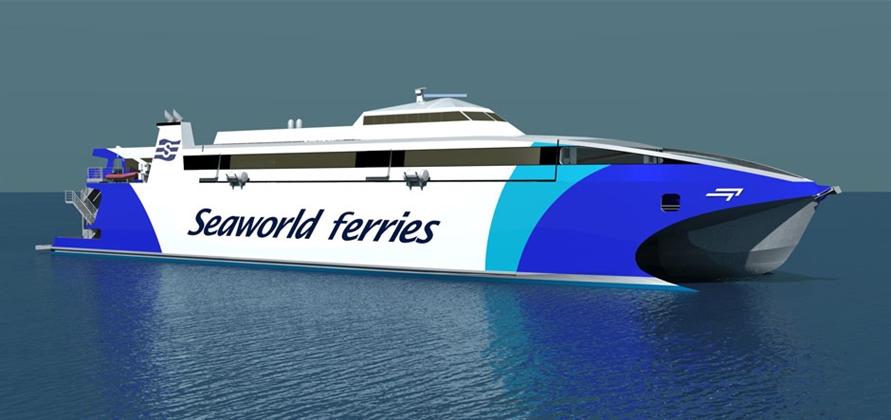 Incat Tasmania to build new Seaworld Express Ferry