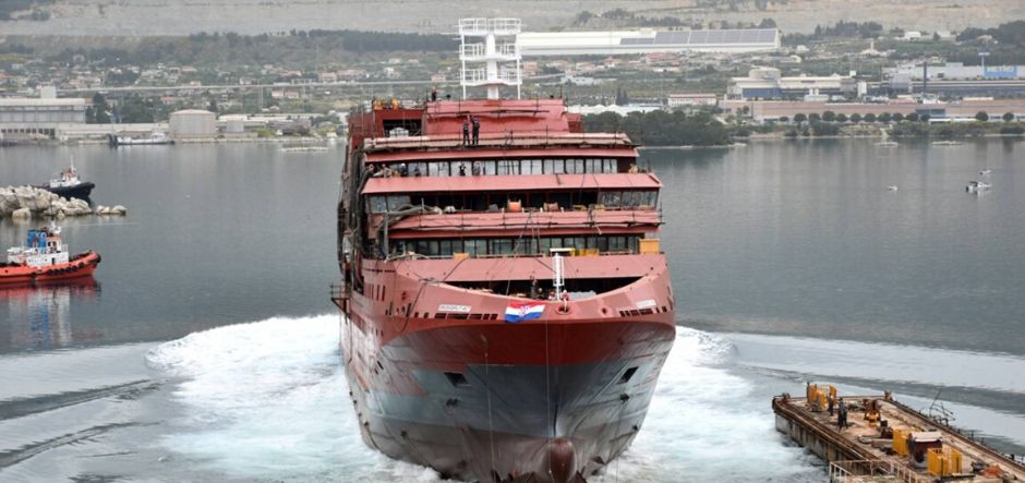 Brodosplit launches polar expedition cruise vessel Ultramarine
