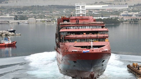 Brodosplit launches polar expedition cruise vessel Ultramarine