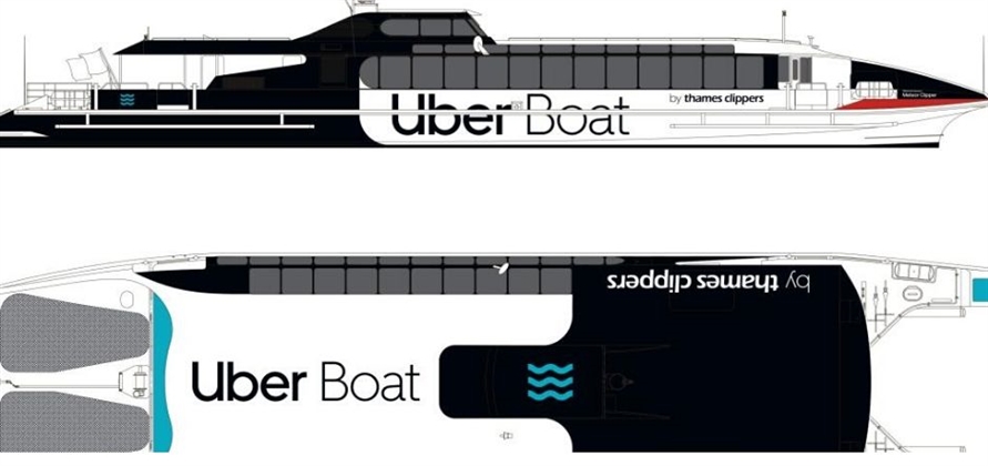 Uber partners with Thames Clippers to offer commuter ferry service