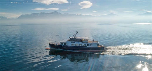 CGN refits Valais with Hull Vane and bulbous bow