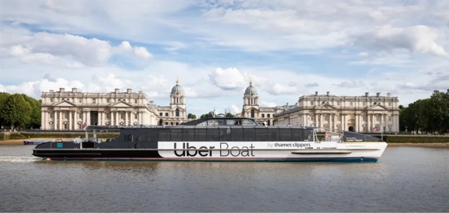 Uber Boat by Thames Clippers launches in London