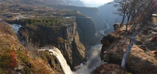 New attraction for cruise guests at Vøringsfossen waterfall