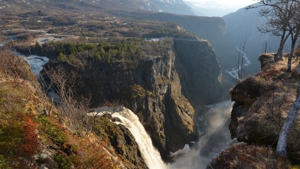 New attraction for cruise guests at Vøringsfossen waterfall