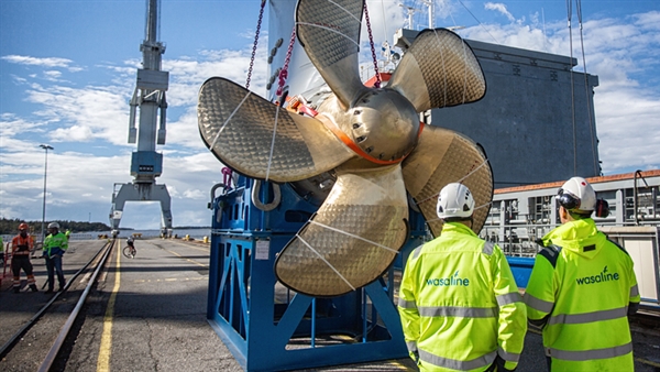 Wasaline's new ro-pax ferry fitted with ABB Azipods