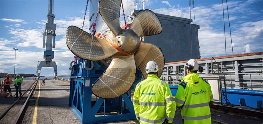 Wasaline's new ro-pax ferry fitted with ABB Azipods