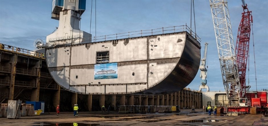 Keel laid for Tallink Grupp’s MyStar by Rauma Marine Constructions