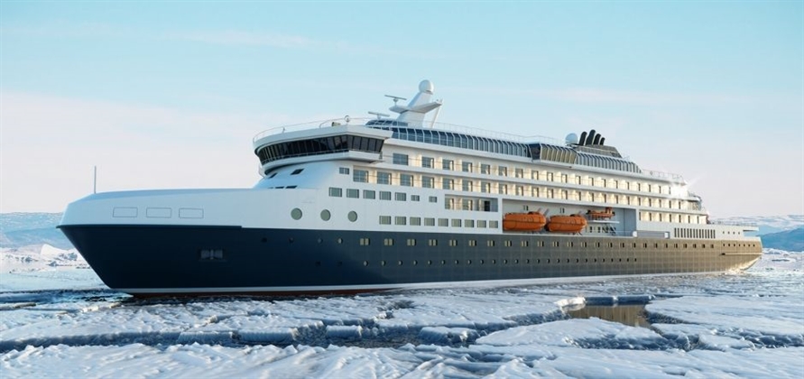 Knud E. Hansen designs ice-breaking cruise vessel