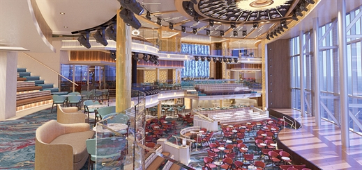 Interior view: Carnival Cruise Line’s Mardi Gras