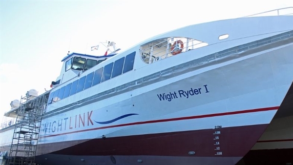 Wightlink to carry out upgrade work on two FastCat ferries