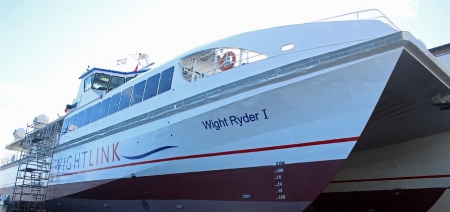 Wightlink to carry out upgrade work on two FastCat ferries
