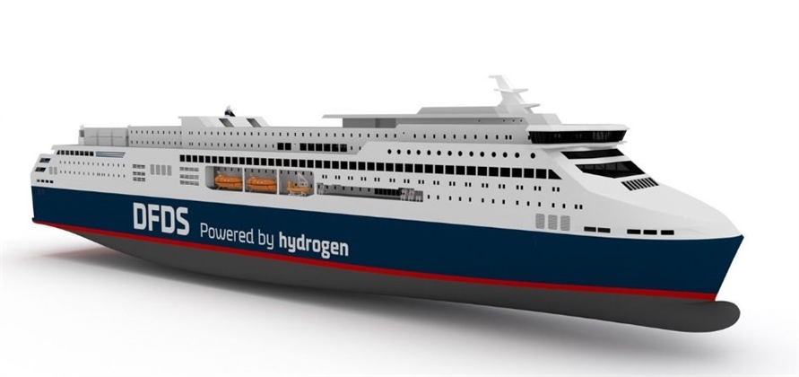 DFDS to develop pioneering hydrogen-powered ferry