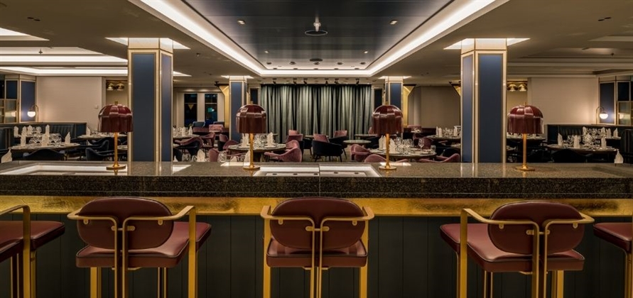 New Saga ship features catering areas installed by Almaco