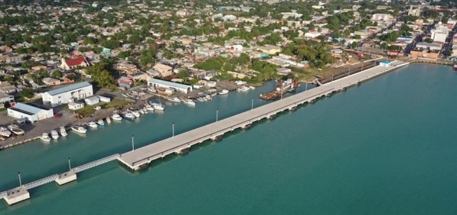 antigua cruise port map