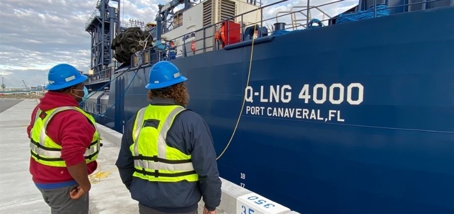 Port Canaveral becomes first LNG cruise port in the USA