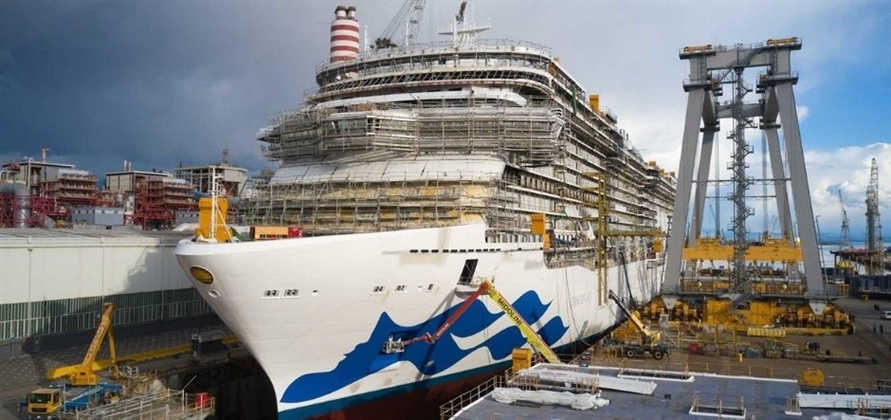 Discovery Princess floated out by Fincantieri