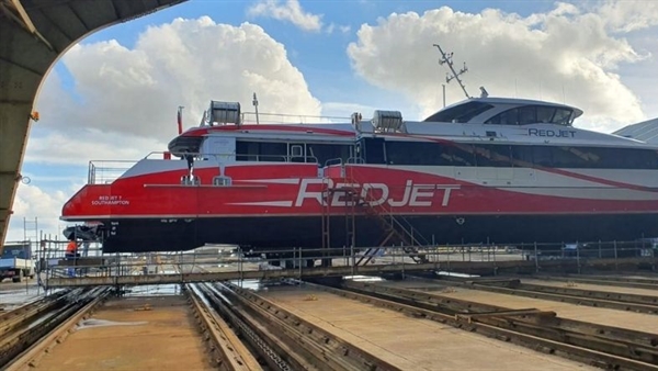 Wight Shipyard Co completes Red Funnel ferry project