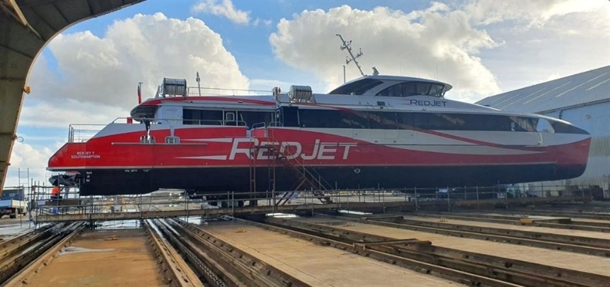 Wight Shipyard Co completes Red Funnel ferry project