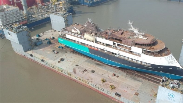 SunStone Ships’ Sylvia Earle launched by CMHI