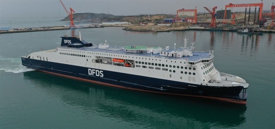 DFDS takes delivery of new ferry Côte d’Opale