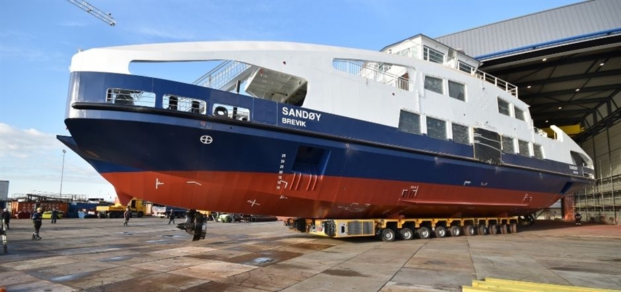 Schottel delivers propulsion for Brevik Fergeselskap’s first electric ferry