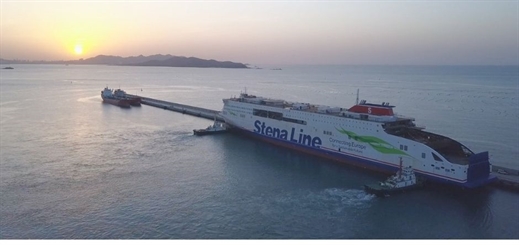 New Stena Line ferry floated out at CMI Jinling Weihai Shipyard