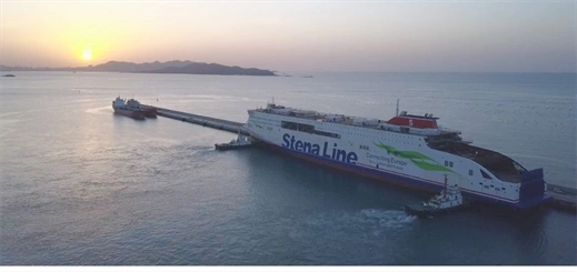New Stena Line ferry floated out at CMI Jinling Weihai Shipyard