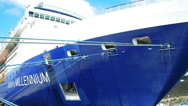 Celebrity Cruises sails first cruise from St. Maarten