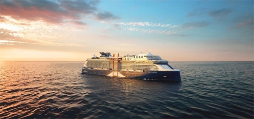 Celebrity Apex sets sail from Athens for her first voyage