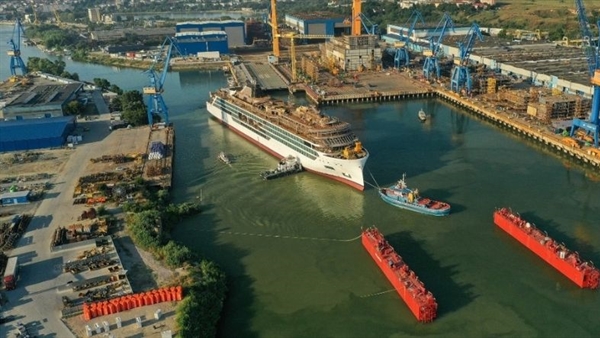 Second Viking expedition ship floated out in construction milestone