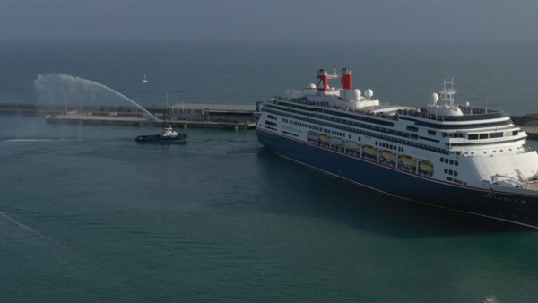 Fred. Olsen Cruise Lines’ Bolette departs from Dover for maiden voyage