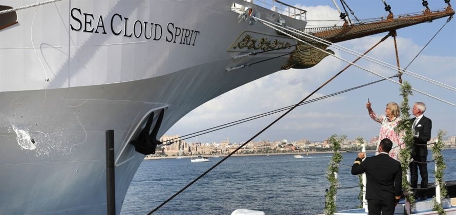 Sea Cloud Spirit officially christened in Palma de Mallorca