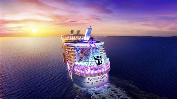 Wonder of the Seas to debut in the USA in 2022