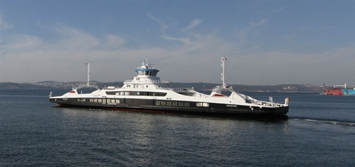 Tersan Shipyard delivers electric ferry to Fjord1