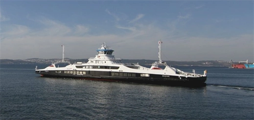Tersan Shipyard delivers electric ferry to Fjord1