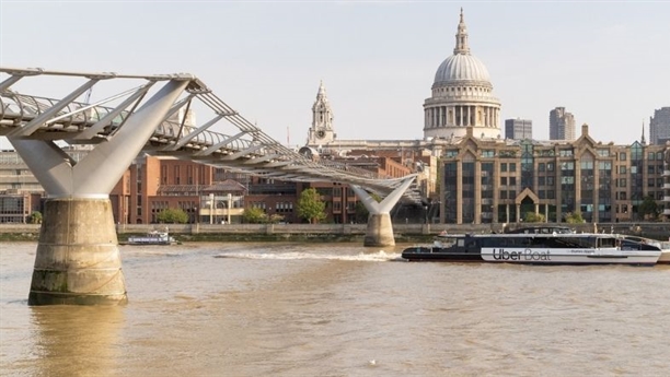 Uber Boat by Thames Clippers receives funding for sustainability