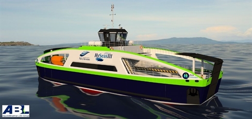 First renderings completed for hydrogen-powered ferry