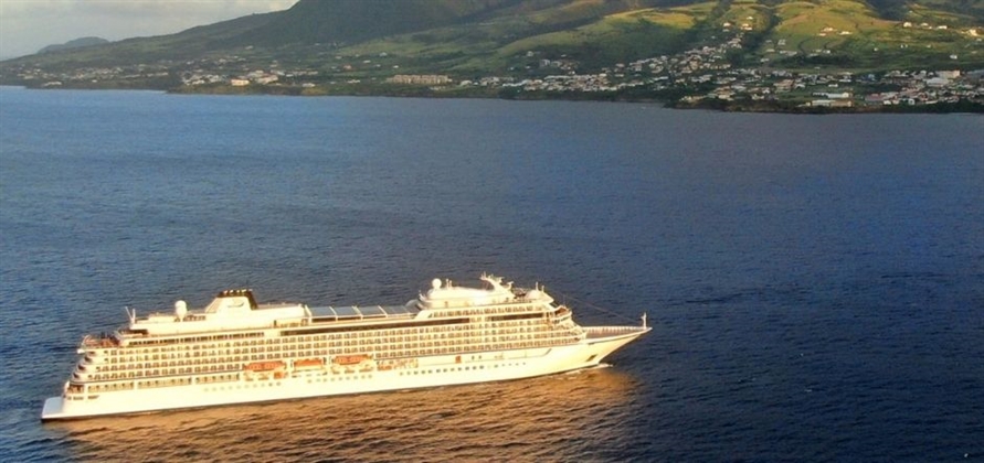 Viking Orion makes inaugural call at St. Kitts