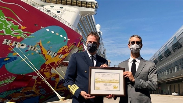 Worldwide Cruise Terminals welcomes 800th passenger ship call